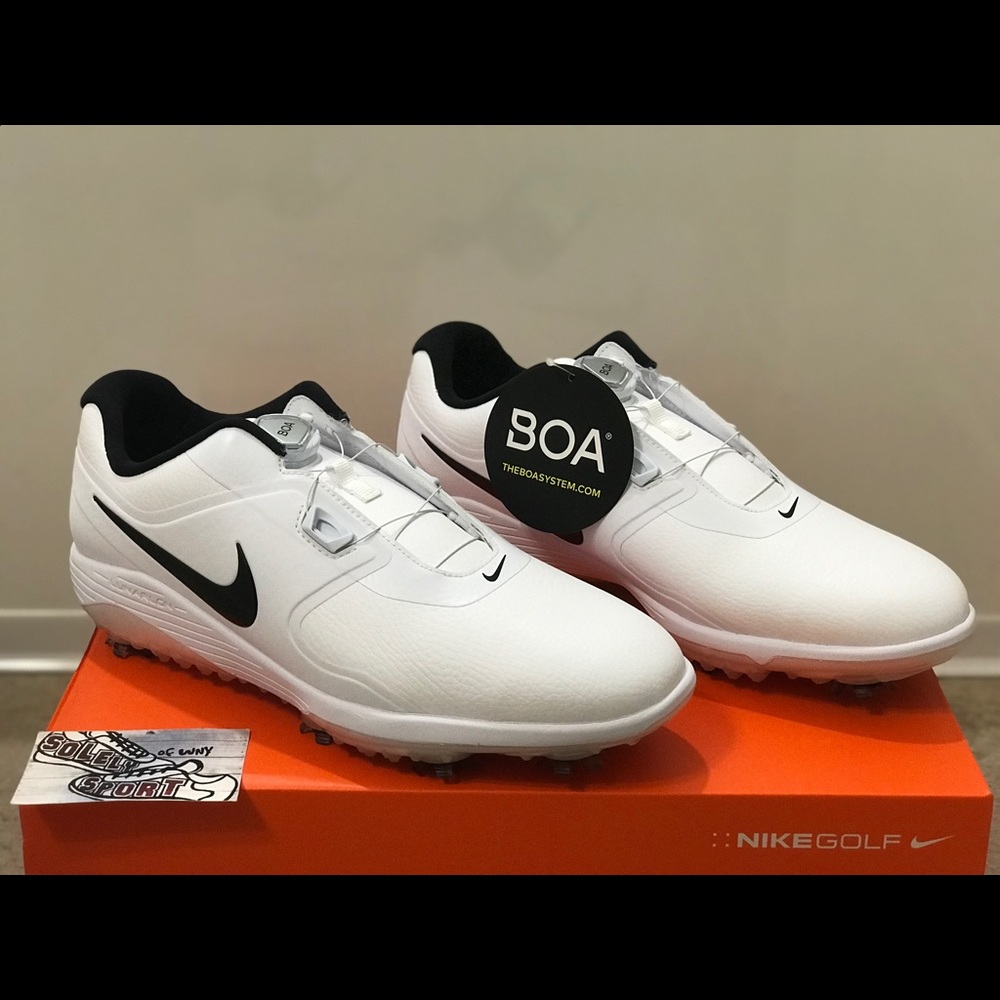 NEW Nike Vapor Pro BOA Waterproof Golf Shoes White - Picture 2 of 6